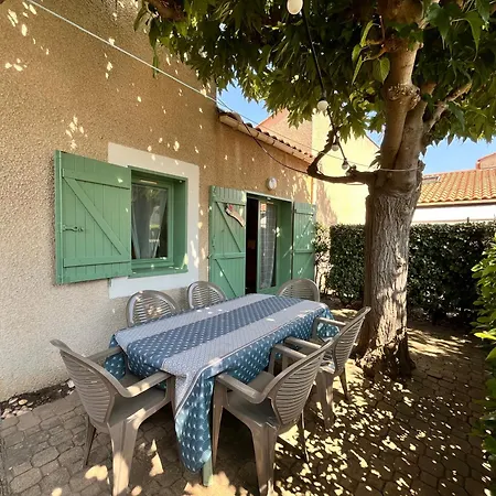 Villa 300m De La Plage, Adorable Maison Sud 2 5 Couchages Terrasse Ombragee Parking Lrhp14 Portiragnes