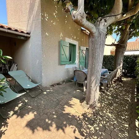 Villa 300m De La Plage, Adorable Maison Sud 2 5 Couchages Terrasse Ombragee Parking Lrhp14 *