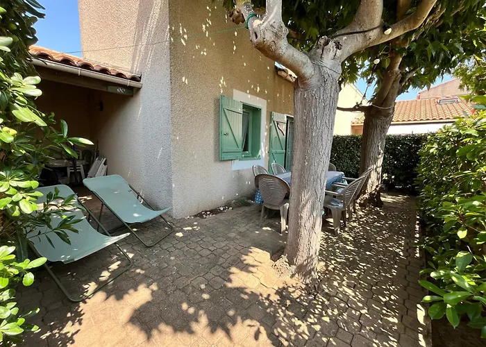Willa 300m De La Plage, Adorable Maison Sud 2 5 Couchages Terrasse Ombragee Parking Lrhp14 *