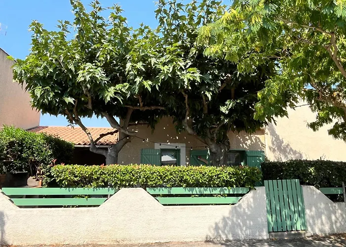 Willa 300m De La Plage, Adorable Maison Sud 2 5 Couchages Terrasse Ombragee Parking Lrhp14